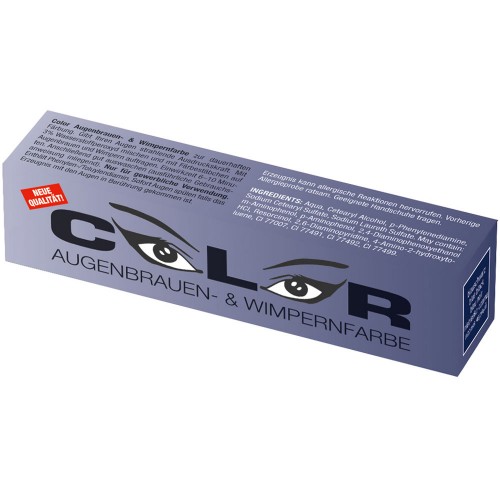 Color  Wimpernfarbe - Augenbrauenfarbe - Blauschwarz 15 ml
