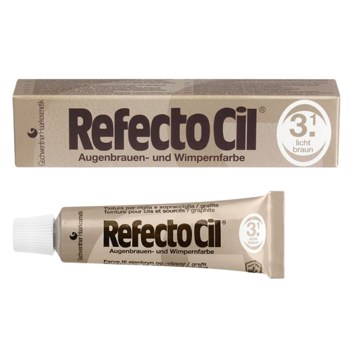 Wimpernfarbe - Augenbrauenfarbe RefectoCil  Nr. 3.1 Hellbraun 15 ml