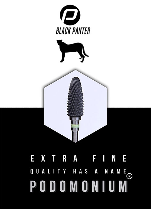 Der Profi Keramikfräser Fräseraufsatz Nagelfräser Bit Keramik Black Panter extra Feine Körnung Der Profi Keramikfräser Fräseraufsatz Nagelfräser Bit Keramik Black Panter extra Feine Körnung